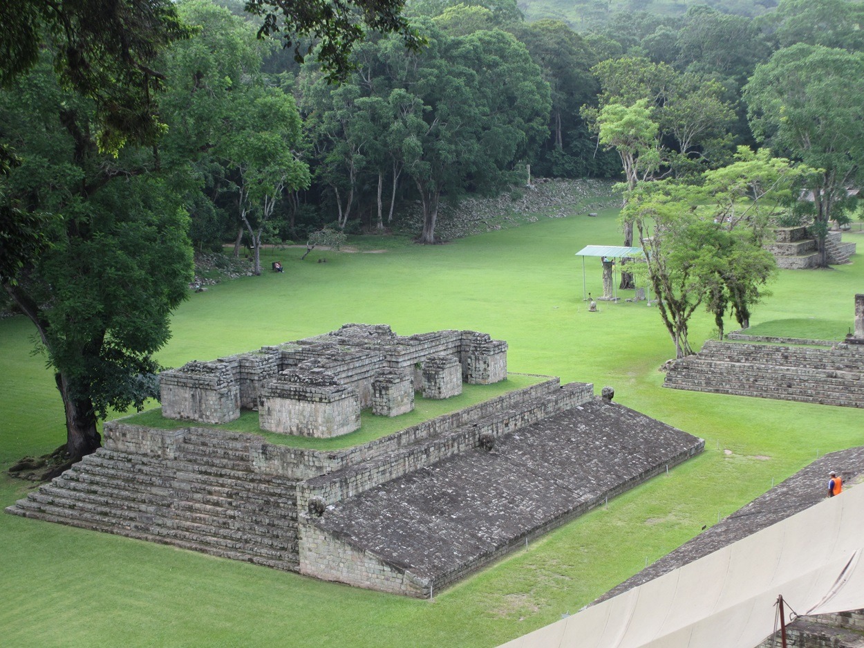 Uno dei templi Maya di Copan, emblema del viaggio in Honduras