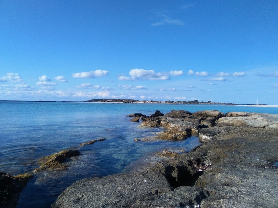 Visitare Creta d'inverno significa la famosa spiaggia di Falasarna tutta per sè: colori accesi e niente caos